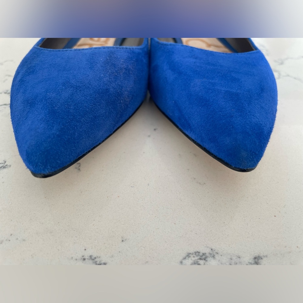Sam Edelman Rae Pointed Toe Suede Flats - Picture 5 of 5